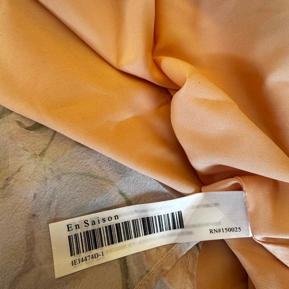 En Saison Kimberly Ruffle Midi Floral Midi Chiffon Party Dress Size Small NWT - Picture 11 of 14